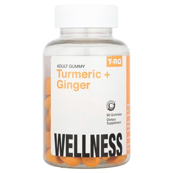 T-RQ TURMERIC + GINGER ADULT GUMMY