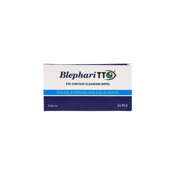BLEPHARITT EYE CONTOUR CLEANSING WIPES 24 PCS