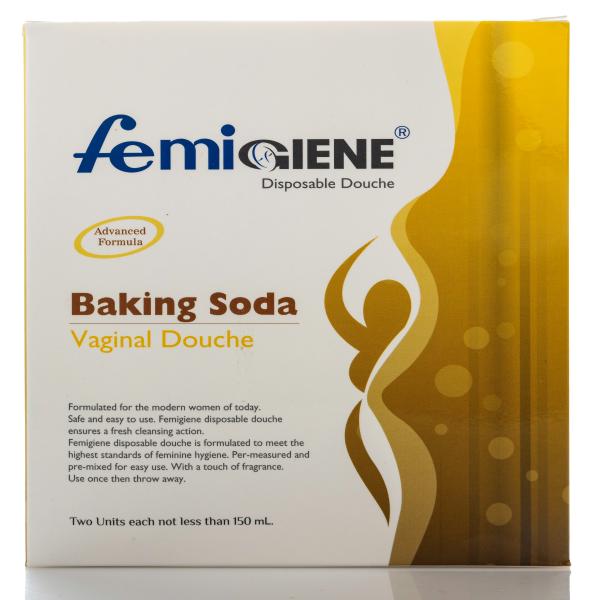 FEMIGIENE VAGINAL DOUCHE BAKING SODA 2*150 ML