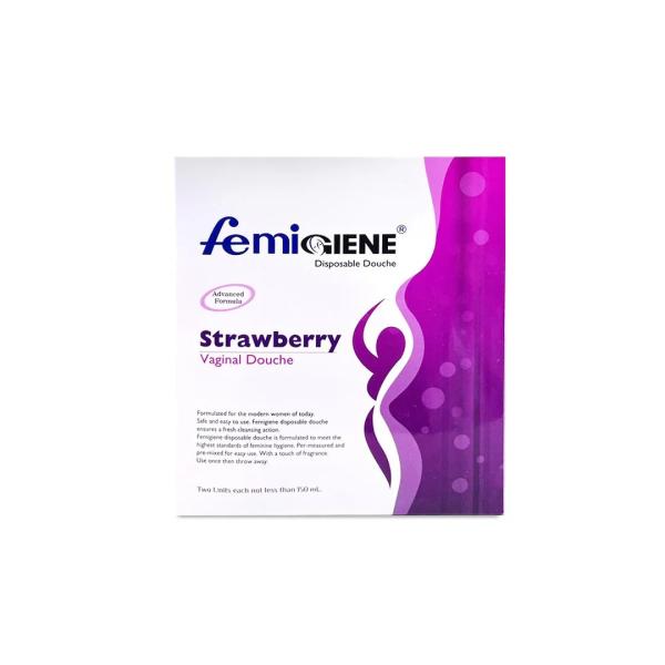 FEMIGIENE VAGINAL DOUCHE STRAWBERRY 2*150 ML