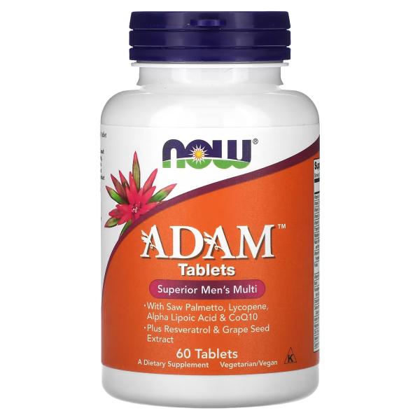 NOW ADAM 60 TABLETS