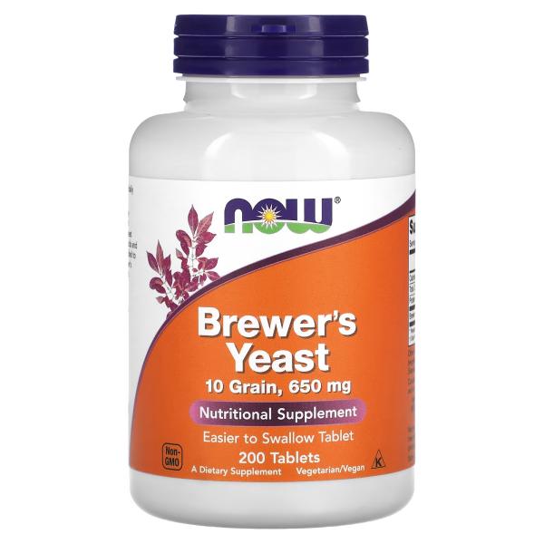 NOW BREWERS YEAST 10G 650 200 TAB