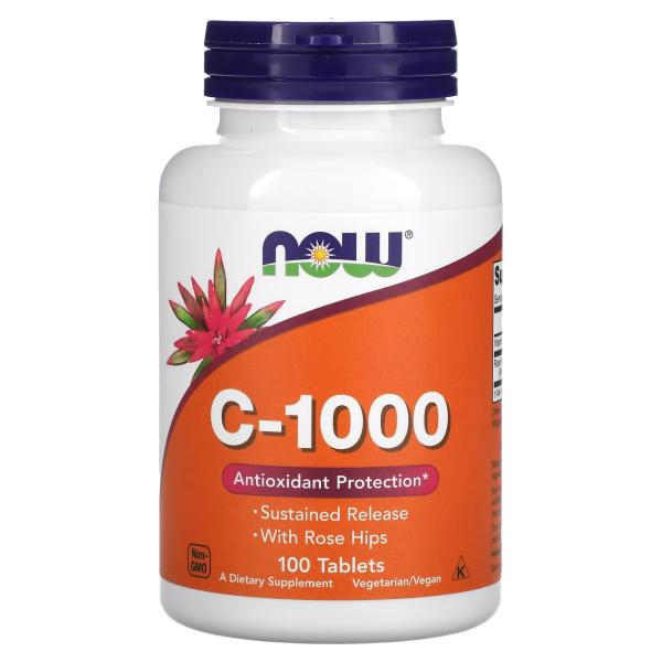 NOW C-1000 MG 100 TABLETS