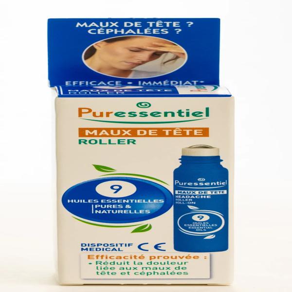 PURESSENTIEL HEADCHE ROLL ON 5 ML