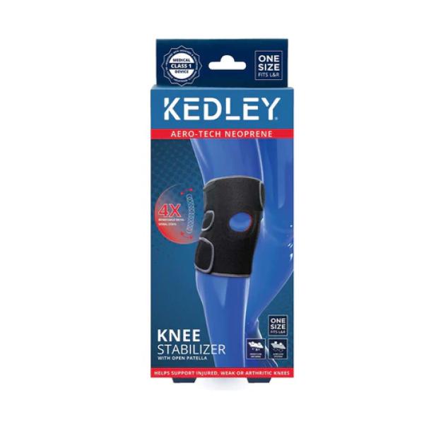 KEDLEY AERO- TECH NEOPRENE KNEE STABILIZER (ONE SIZE )