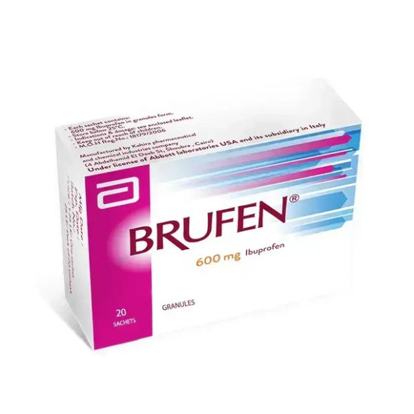 BRUFEN GRANULES 600 MG 20 SACHETS