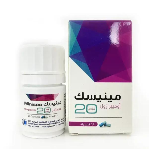 MINISEC-20MG CAPSULES  28'S