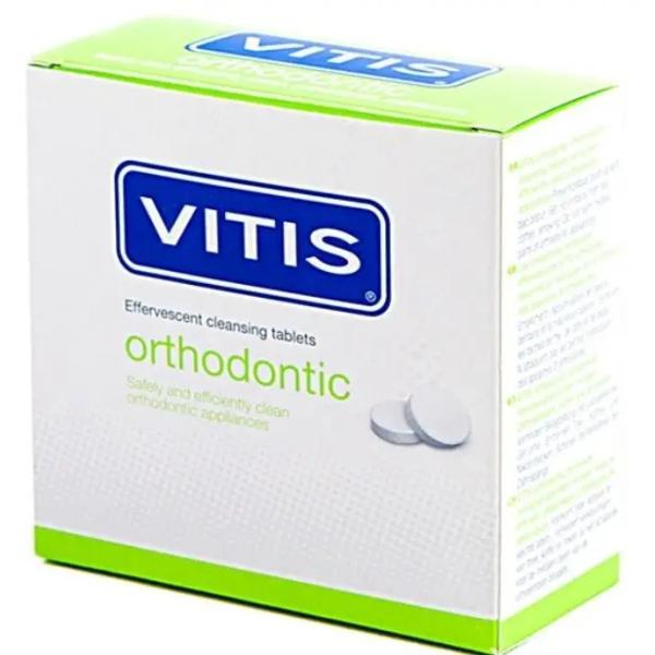 VITIS ORTHODONTIC EFFERVESCENT CLEANSING TABLETS 32 TABLETS (33651)