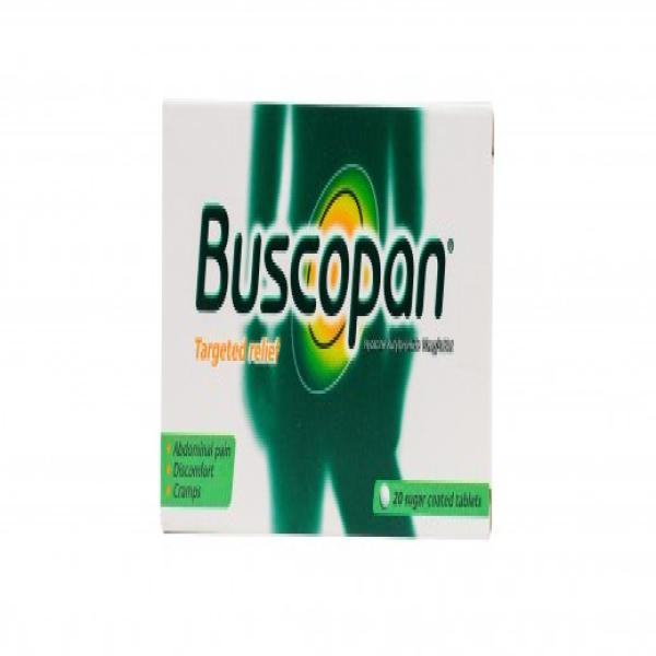 BUSCOPAN 10MG 20'S TAB