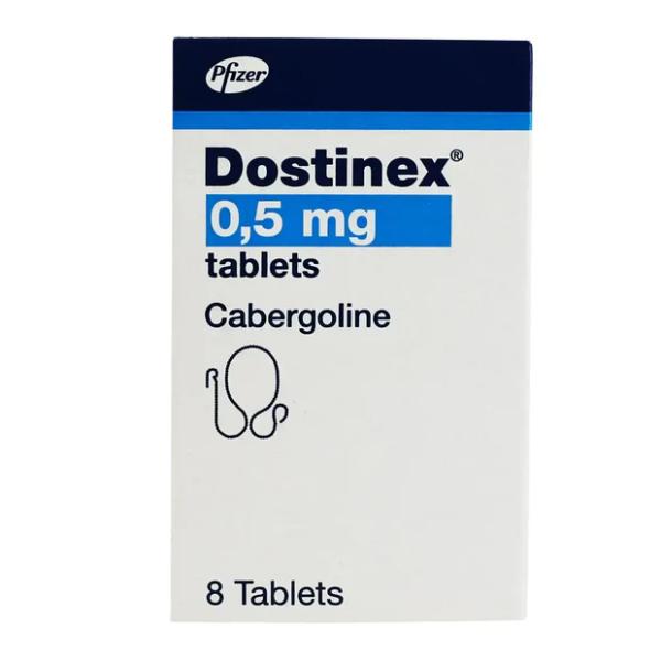 DOSTINEX 0.5 MG 8 TAB