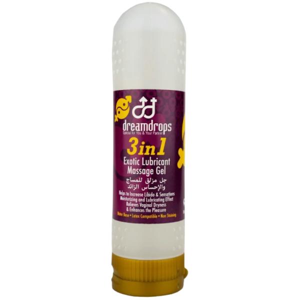 DREAM DROPS 3 IN 1 EXOTIC LUBRICANT MASSAGE GEL 150 ML