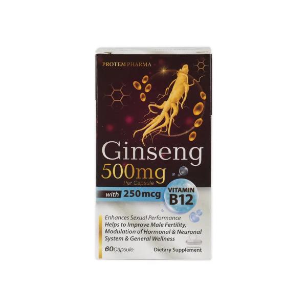 PROTEM PHARMA GINSENG 500 MG 60 CAP