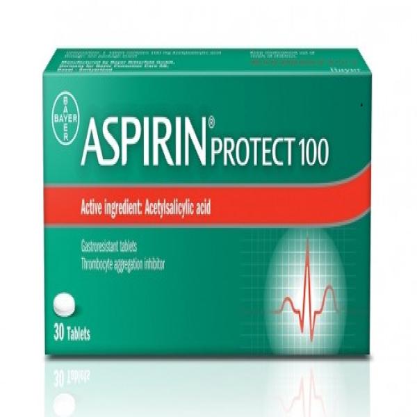 ASPIRIN PROTECT 100 MG 30 TABS
