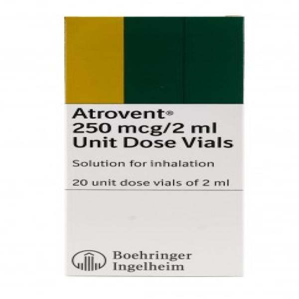 ATROVENT 250 MCG 20 VIALS