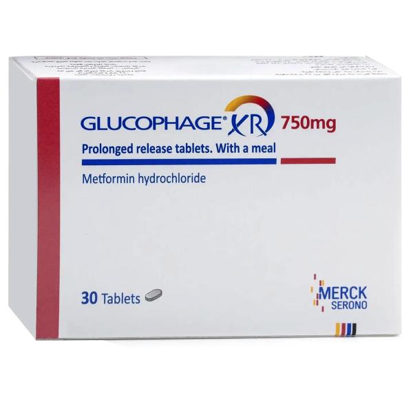 GLUCOPHAGE XR 750 MG 30 TAB
