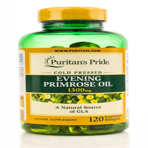 PURITANS PRIDE EVENING PRIMROSE OIL 1300MG 120'S
