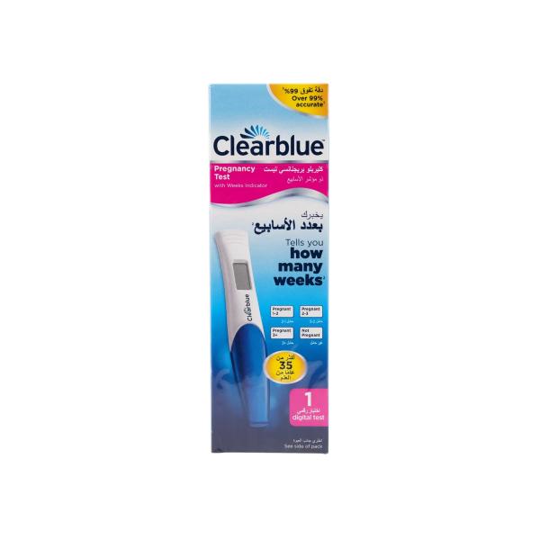 CLEARBLUE Digital Pregnancy Test Withe Weeks indicator