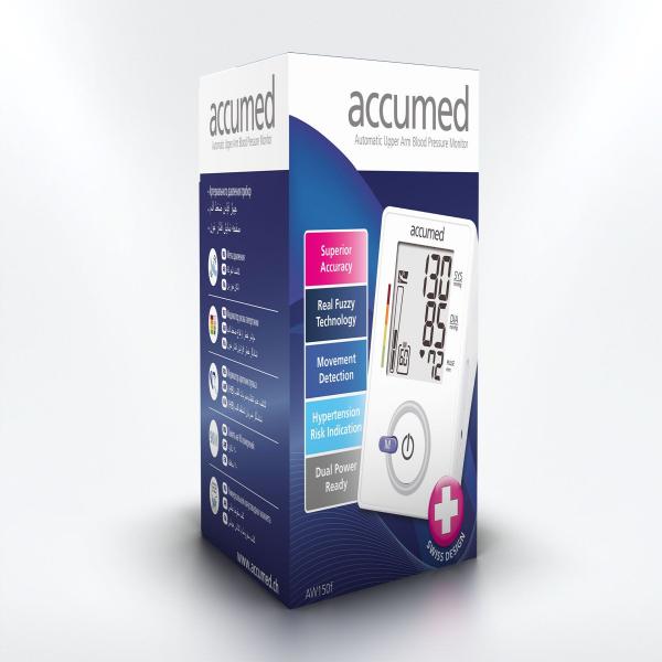 ACCUMED AUTOMATIC UPPER ARM BLOOD PRESSURE MONTOR AW150F