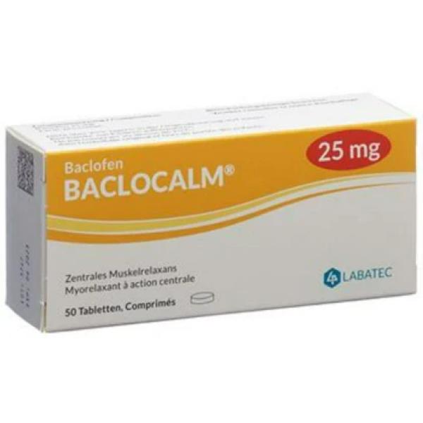 BACLOCALM 25 MG 50 TAB