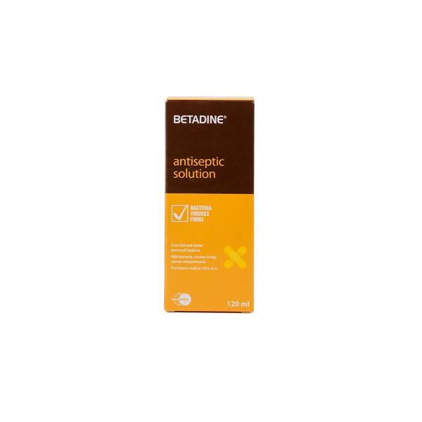 BETADINE ANTISEPTIC SOLUTION 120 ML