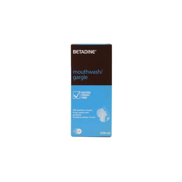 BETADINE MOUTHWASH/GARGLE 250 ML