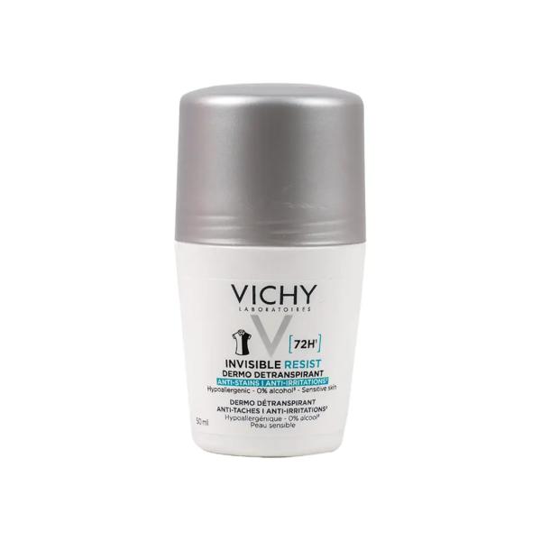 VICHY DEO ROLL 72 H INVISIBLE 50 ML (SILVER+WHITE)
