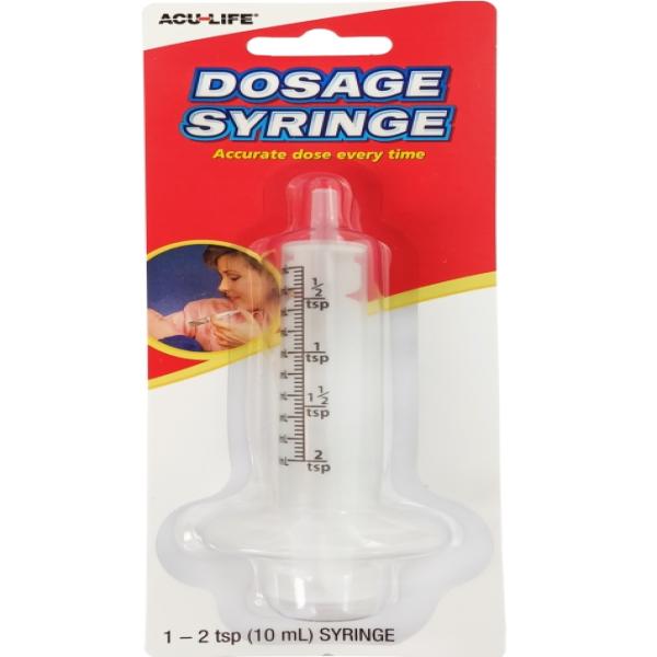 ACU-LIFE DOSAGE  SYRINGE 10ML (230B)