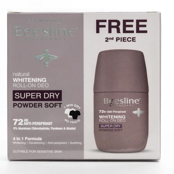 BEESLINE ROLL-ON DEO SUPER DRY POWDER SOFT ( 1+1 ) OFFER