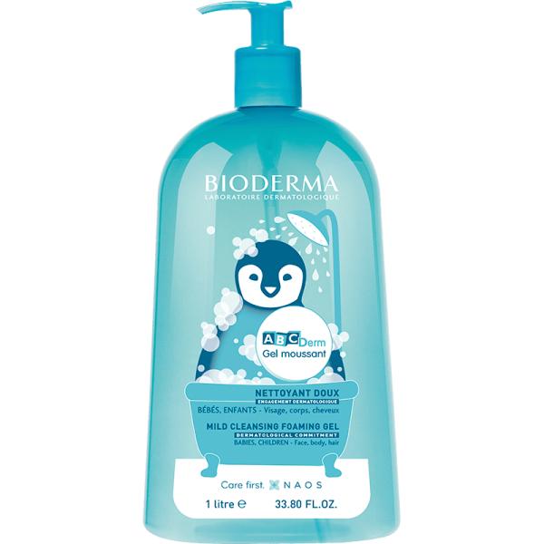 BIODERMA ABC DERM GEL MOUSSANT 1 LITRE