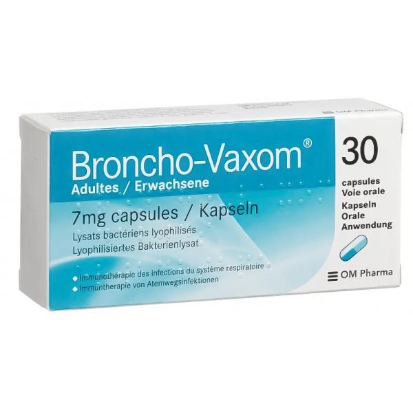 BRONCHO-VAXOM 7 MG 30 CAPSULES