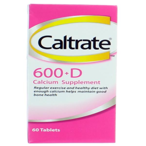CALTRATE 600+D 60 TAB