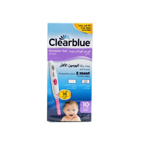 CLEARBLUE OVULATION DIGITAL 10 TEST