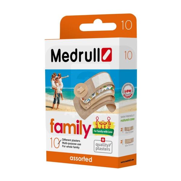 MEDRULL FAMILY PLASTERS 10 PCS