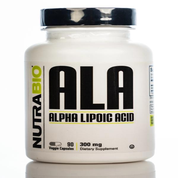 NUTRABIO ALA ALPHA LIPOIC ACID 300MG 90CAP