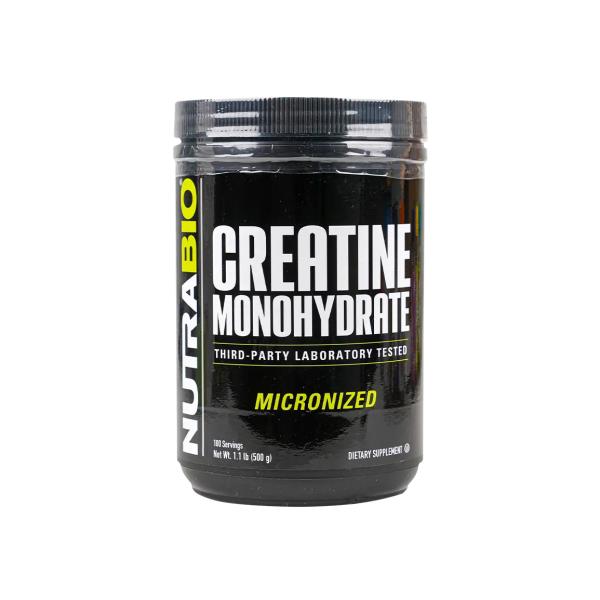 NUTRABIO CREATINE MONOHYDRATE 500 G 100 SERVING