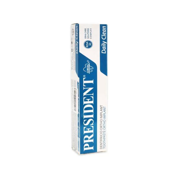 PRESIDENT ORTTHO IMPLANT DAILY CLEAN T/P 75ML