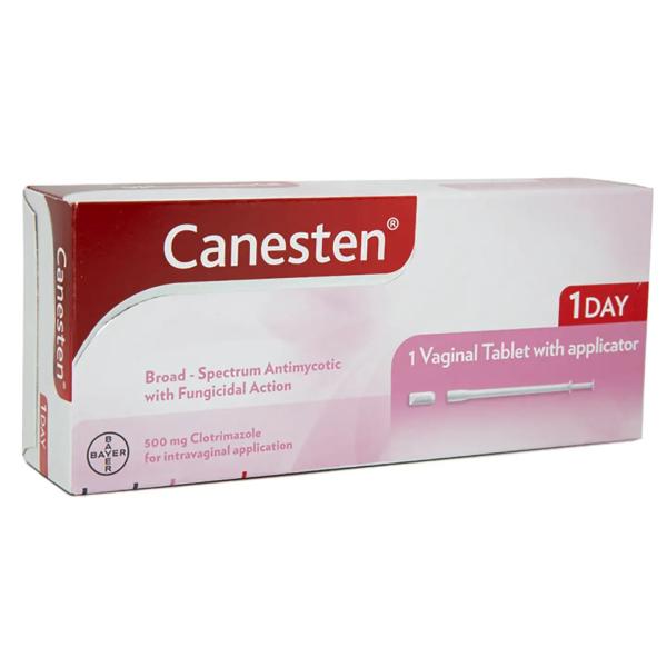 CANESTEN 500 MG 1 VAGINAL TABLET