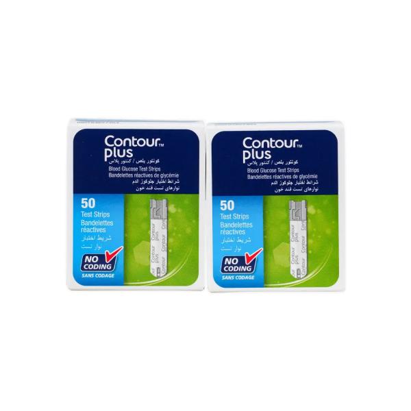 CONTOUR PLUS OFFER ( 50+50 ) STRIPS