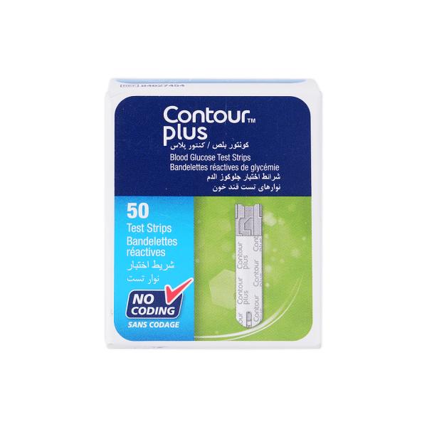 CONTOUR PLUS STRIPS 50'S