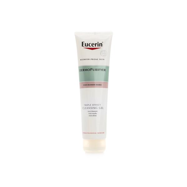 EUCERIN DERMOPURIFYER TRIPLE EFFECT CLEANSING GEL 150