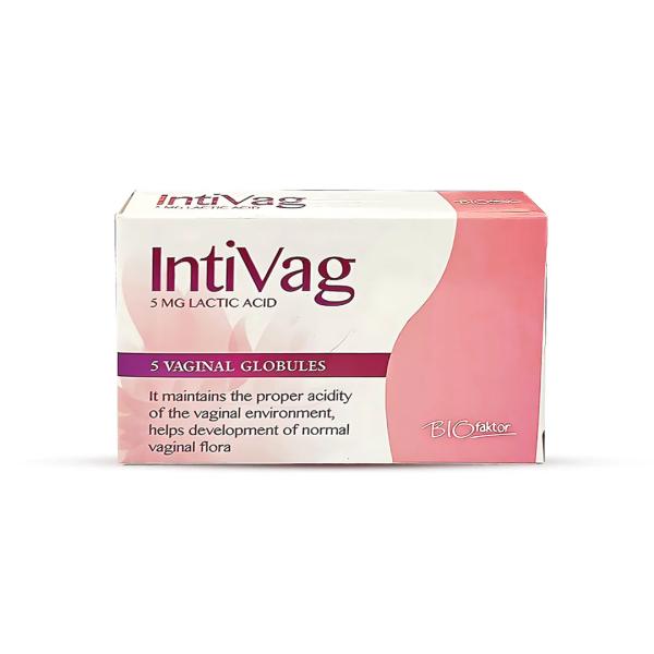 INTIVAG 5 MG 5 VAGINAL GLOBULES