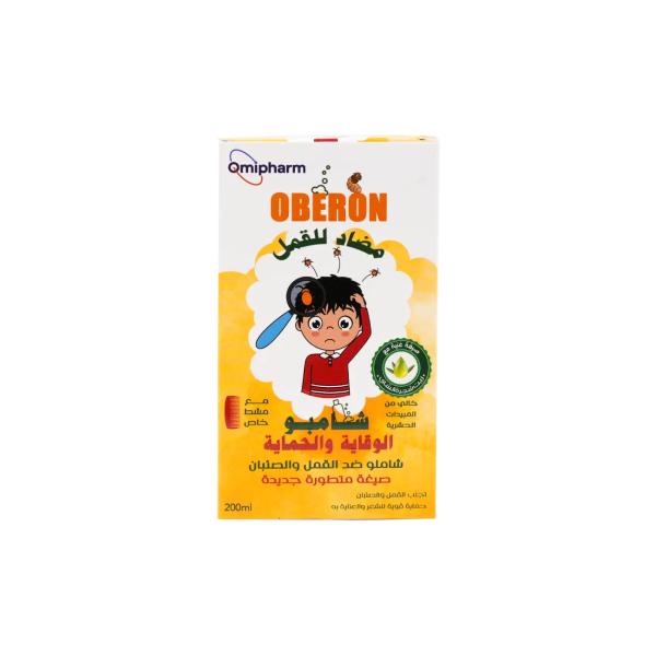 OMIPHARM OBERON ANTI LICE SHAMPOO 200 ML