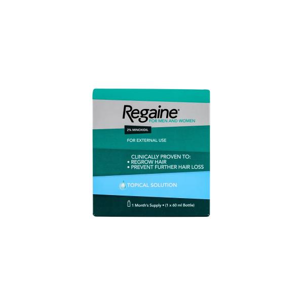 REGAINE TOPICAL SOL. 2% MINOXIDIL 60ML