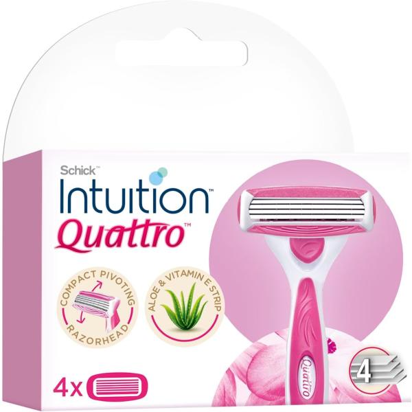 SCHICK QUATTRO INTUITION SENS 3 REFIL WOMEN 300796201