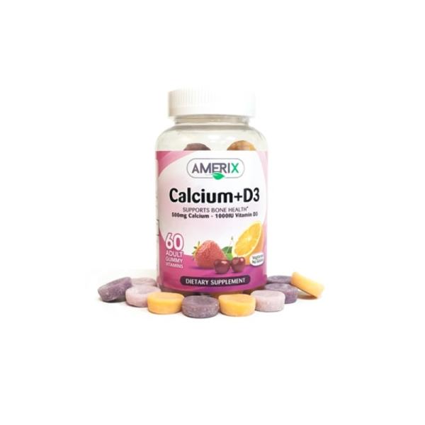 AMERIX CALCIUM + D3 ADULT GUMMY 60'