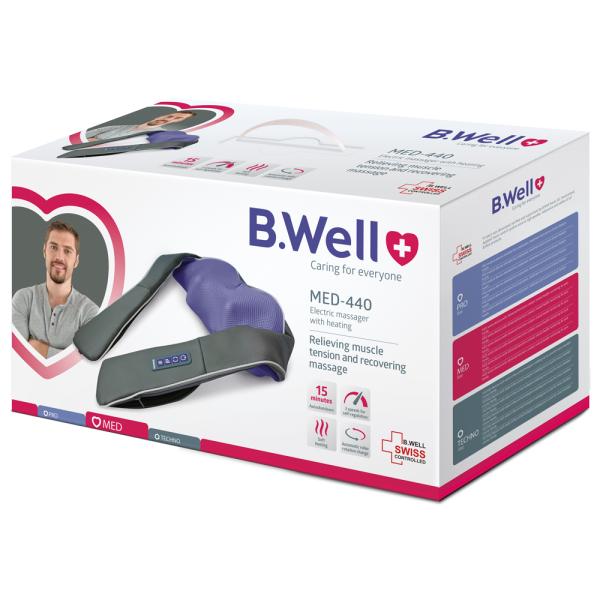 B.WELL ELECTRIC MASAGER WITH HEATING MED-440