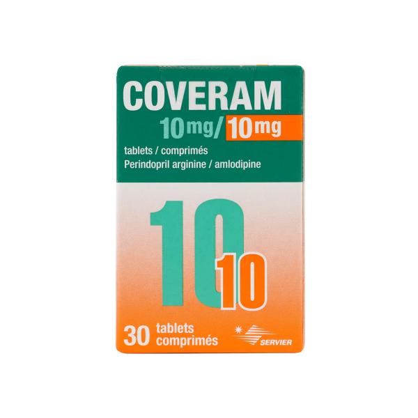 COVERAM 10MG/10MG 30 TAB