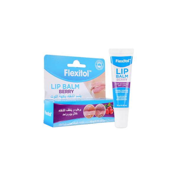 FLEXITOL LIP BALM BERRY 10 G