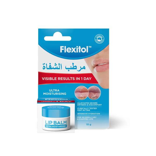 FLEXITOL ULTRA MOISTURISING  LIP BALM 10 G