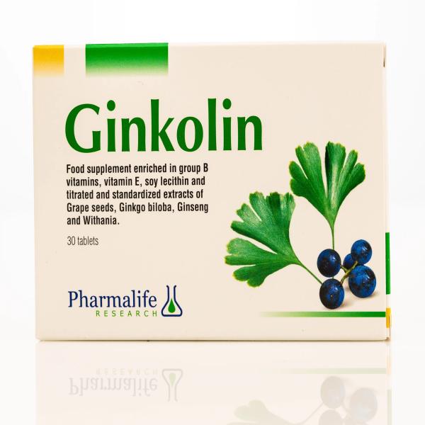 GINKOLIN TABLETS 30'S